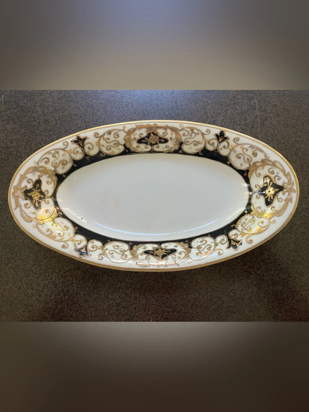 Noritake “Christmas Celebration “ Vintage Relish Dish